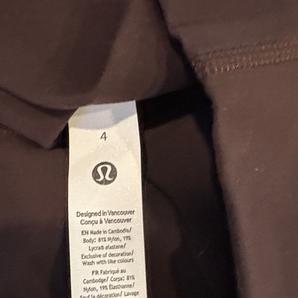 Lululemon High-Rise Brown Leggings - Picture 6 of 6